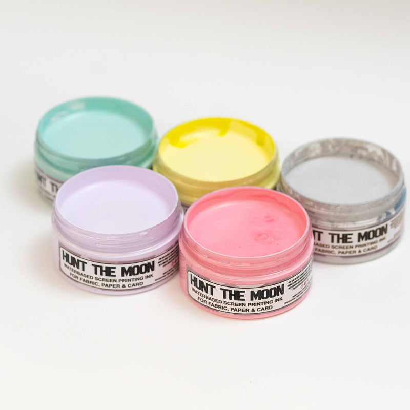 Pastel Eco Water Based Screen Printing Ink - 100ml, 240ml, or 1ltr
