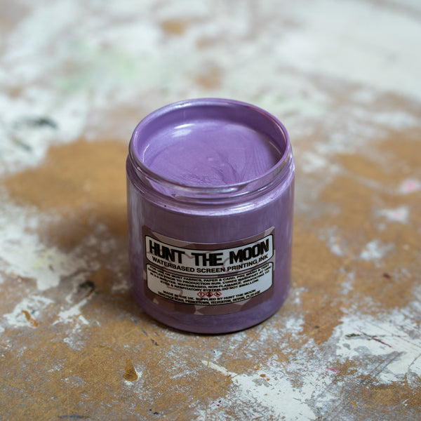 Metallic Lilac  - Eco Water Based Screen Printing Ink 100ml or 240ml (Limited Edition)