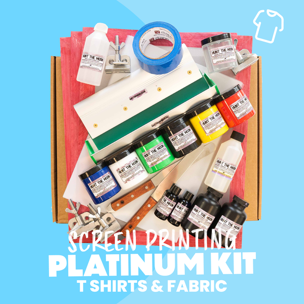 T Shirts & Fabric - Platinum Screen Printing Kit - A4 or A3