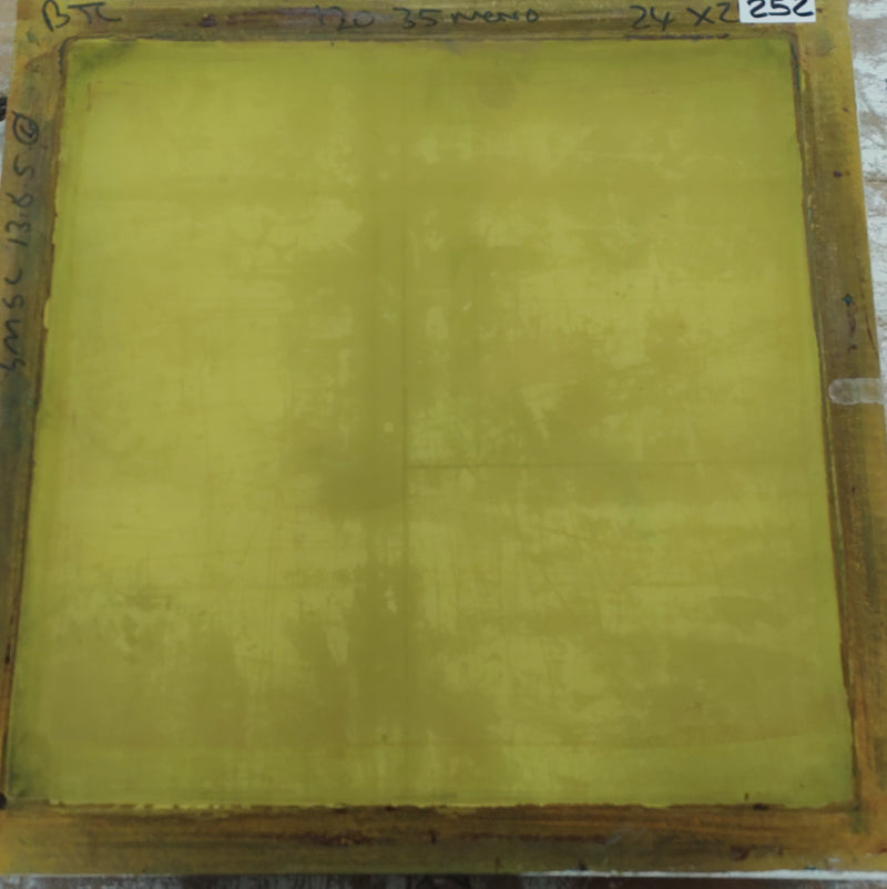 Used (24"x24") Aluminium screen printing frame - Various Mesh Counts available