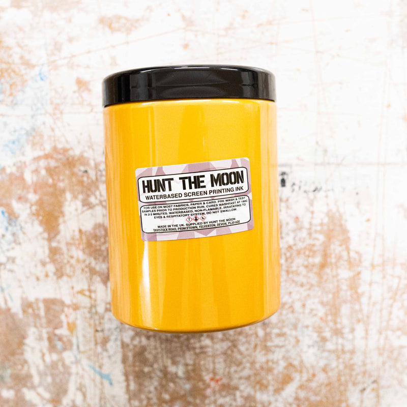 Golden Yellow -  Eco Waterbased Screen Printing Ink - 100ml, 240ml or 1ltr