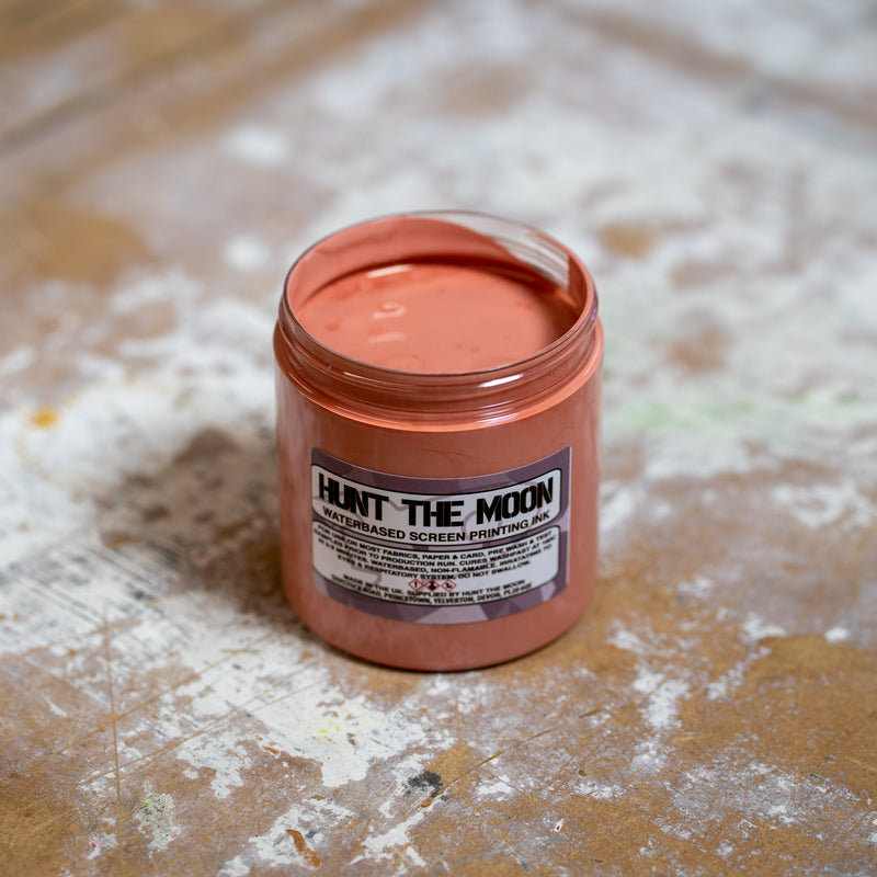 Salmon Pink  - Eco Water Based Screen Printing Ink 100ml or 240ml (Limited Edition)