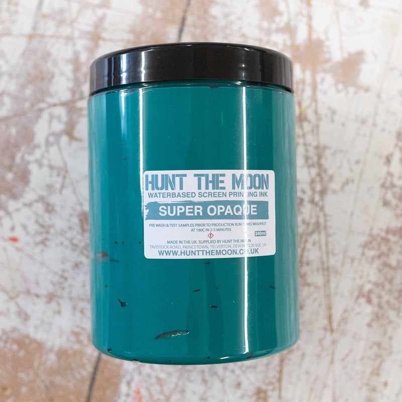 Super Opaque Green - Eco Waterbased Screen Printing Ink - 100ml, 240ml or 1ltr