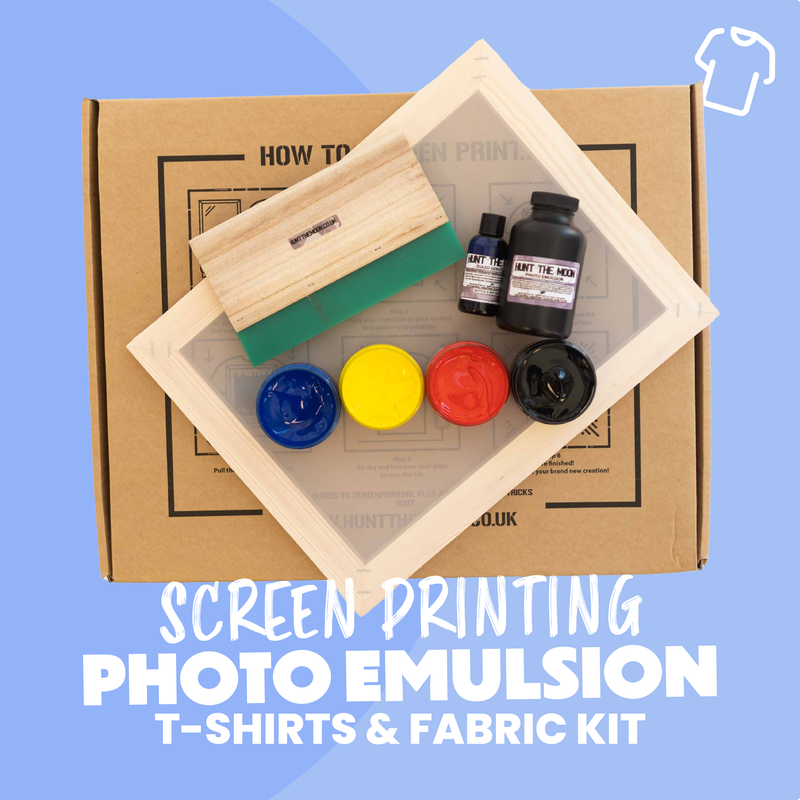 Screen Printing Kit - All you need to print your own custom t shirts