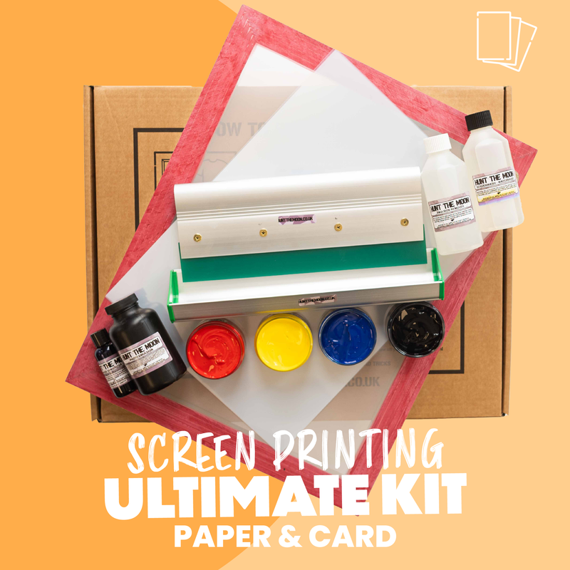 Paper & Card - Ultimate Screen Printing Kit  - A4 or A3
