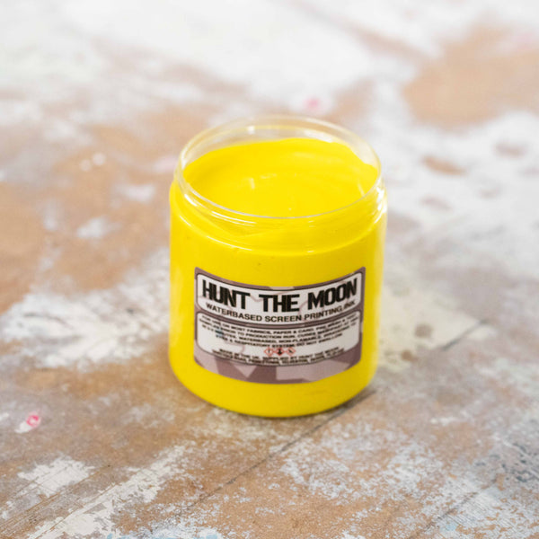 Process Yellow  - Eco Waterbased Screen Printing Ink - 100ml, 240ml or 1ltr