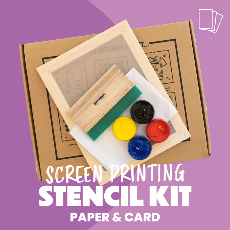 Paper & Card - Screen Printing Stencil Kit - A4 or A3