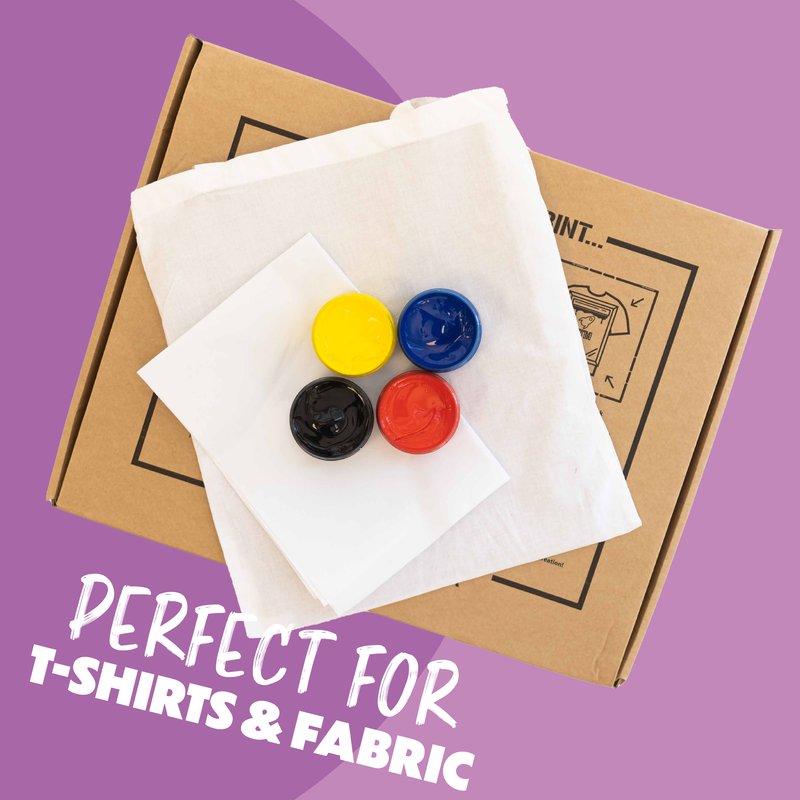 T-Shirts & Fabric - Screen Printing Stencil Kit - A4 or A3