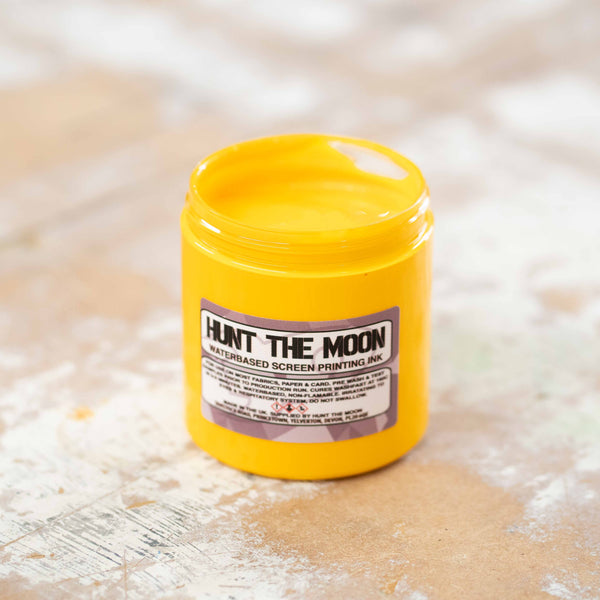 Golden Yellow -  Eco Waterbased Screen Printing Ink - 100ml, 240ml or 1ltr