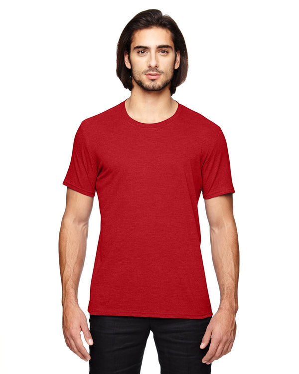 Anvil Organic Cotton Maroon Red T-Shirts