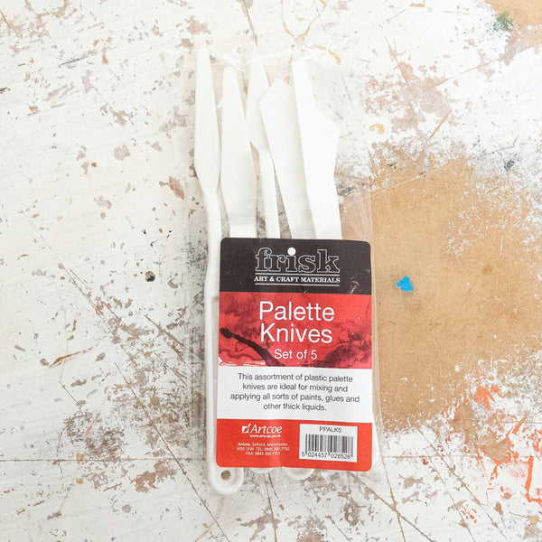 Frisk Plastic Palette Knives Spatulas