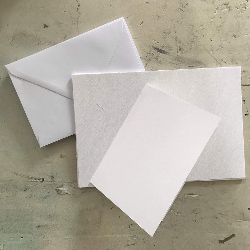 Packs of Plain Greetings Cards w/ Envelopes